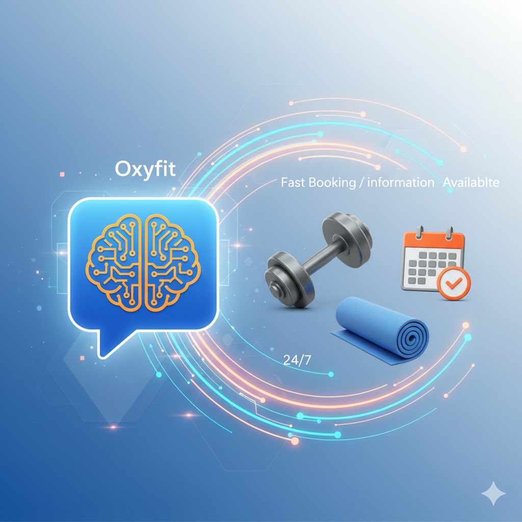 Oxyfit FanChat: AI Gym Assistant for 24/7 Class Booking